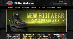 Desktop Screenshot of dickiesworkwear.com